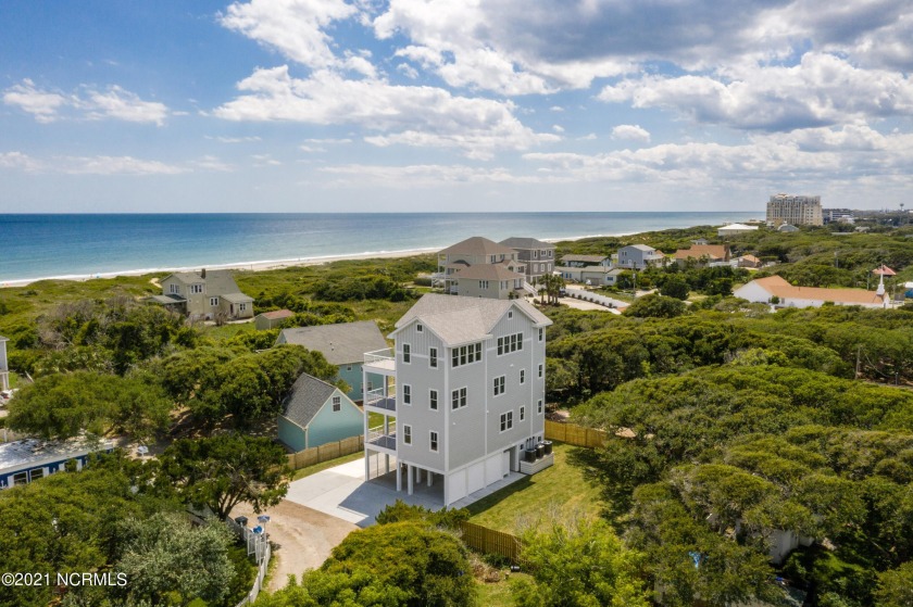 Panoramic views of the Ocean and Sound and a deeded path to the - Beach Home for sale in Salter Path, North Carolina on Beachhouse.com