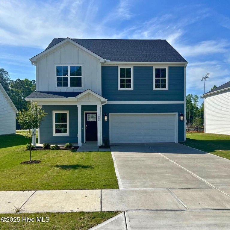 This 4-bedroom, 2.5-bath new construction sits on a .27-acre lot - Beach Home for sale in New Bern, North Carolina on Beachhouse.com