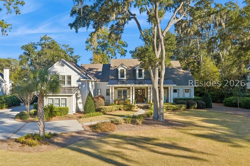 Built by Brighton Builders, this Colleton River home offers 4 - Beach Home for sale in Bluffton, South Carolina on Beachhouse.com