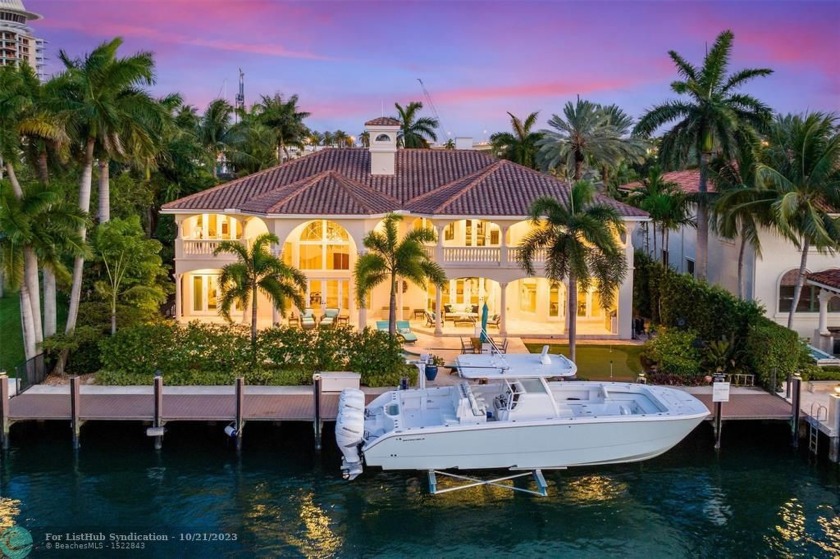 Introducing an exquisite waterfront estate nestled in the - Beach Home for sale in Fort Lauderdale, Florida on Beachhouse.com