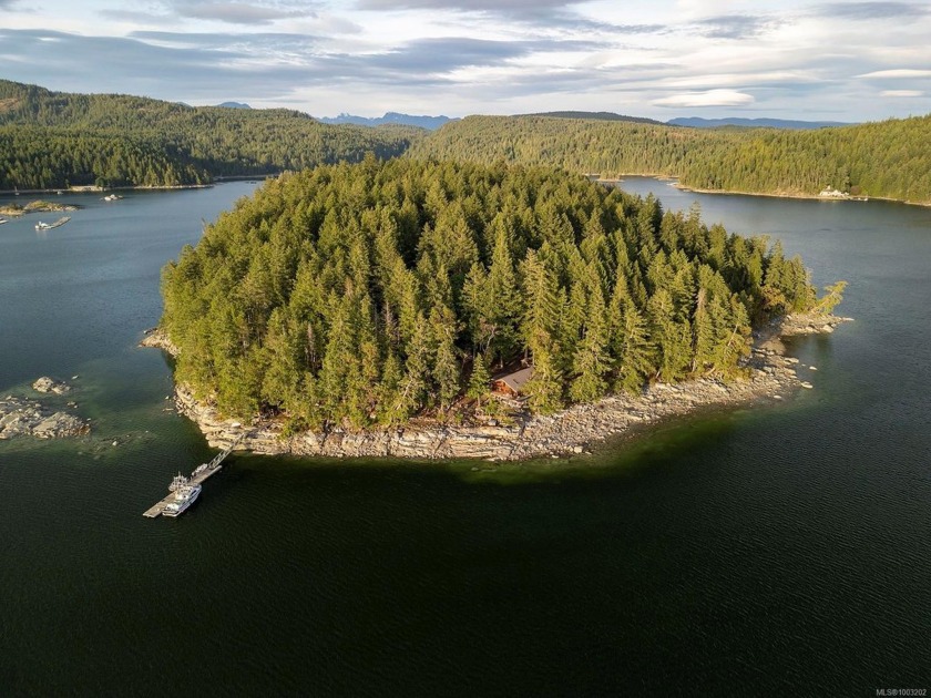 Escape to the rare serenity of Tan Island--a 40 acre private - Beach Home for sale in Cortes Island,  on Beachhouse.com