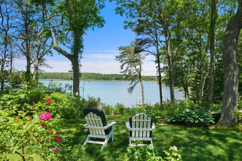 Magnificent waterfront home with a private dock on Shoestring - Beach Home for sale in Cotuit, Massachusetts on Beachhouse.com