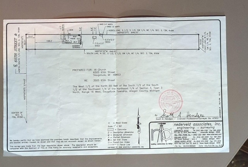 Grandfathered R1 parcel near Clearbrook Golf Course and - Beach Lot for sale in Saugatuck, Michigan on Beachhouse.com