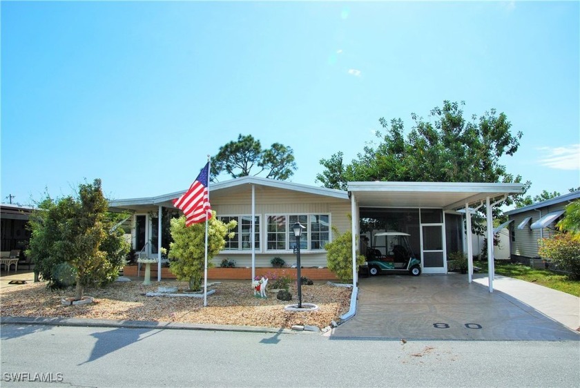 This move-in ready home, located along the tranquil perimeter of - Beach Home for sale in North Fort Myers, Florida on Beachhouse.com