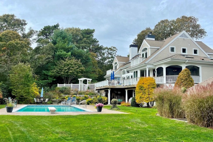 Beautifully sited on an elevated lot surrounded by Conservation - Beach Home for sale in Orleans, Massachusetts on Beachhouse.com