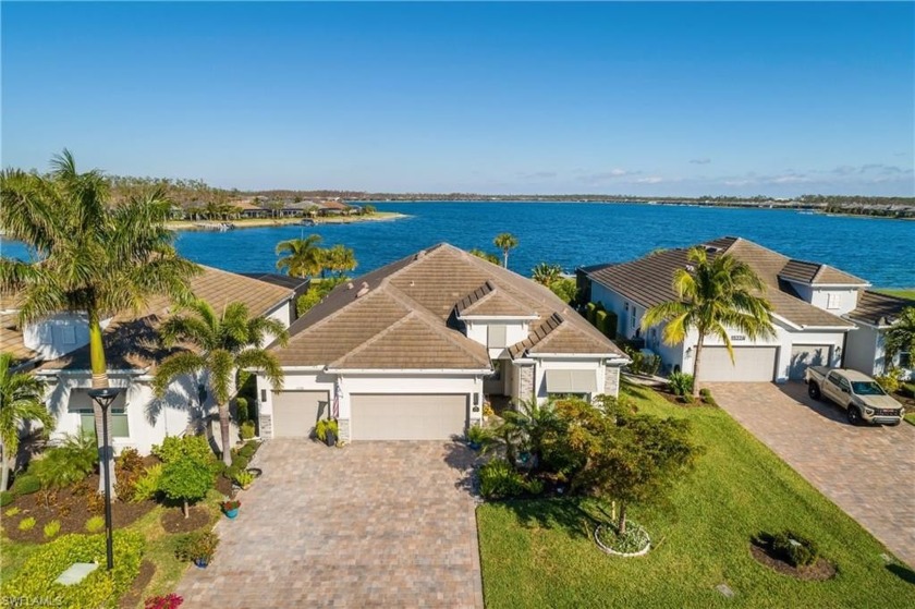 Exquisite Lakefront Home in Vista Wildblue! Enjoy breathtaking - Beach Home for sale in Fort Myers, Florida on Beachhouse.com