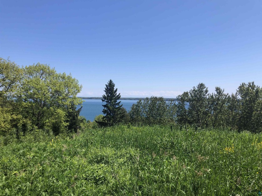 Stunning views on a quiet corner lot, this property has a lot of - Beach Lot for sale in Bayfield, Wisconsin on Beachhouse.com
