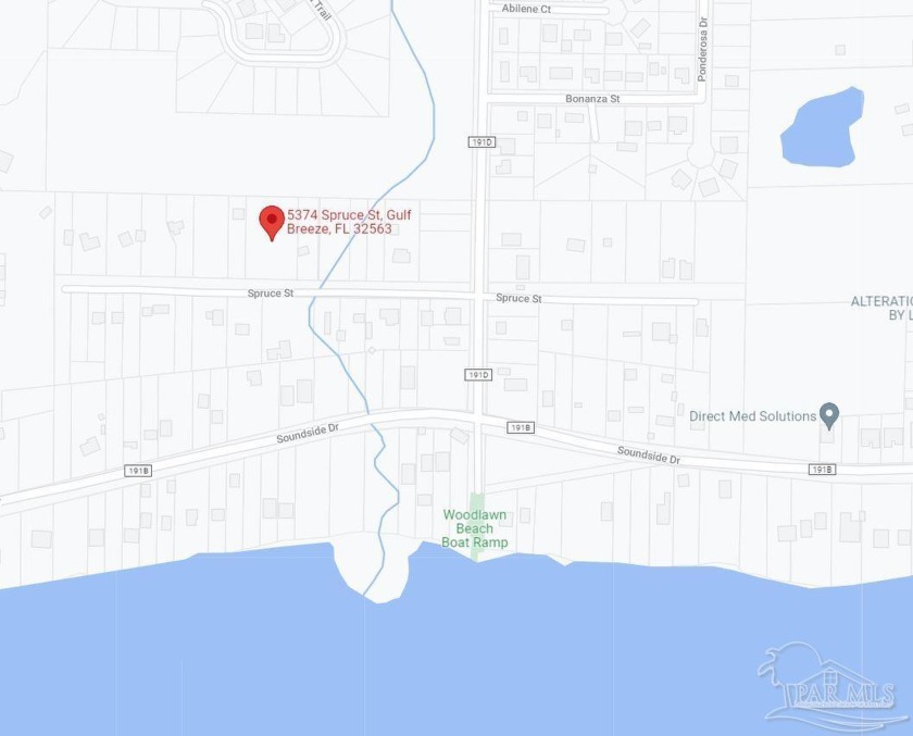 This is a large 1.19 ac Lot for sale in beautiful Woodlawn Beach - Beach Lot for sale in Gulf Breeze, Florida on Beachhouse.com