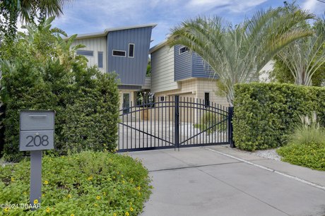 Discover LUXURY BEACHSIDE living in this contemporary coastal - Beach Home for sale in New Smyrna Beach, Florida on Beachhouse.com