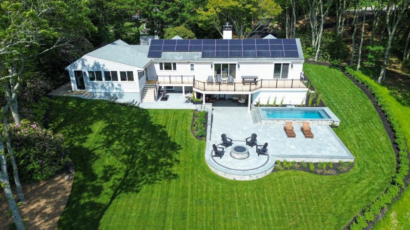 Breathtaking bird's-eye southwest facing views of Buzzards Bay - Beach Home for sale in Falmouth, Massachusetts on Beachhouse.com