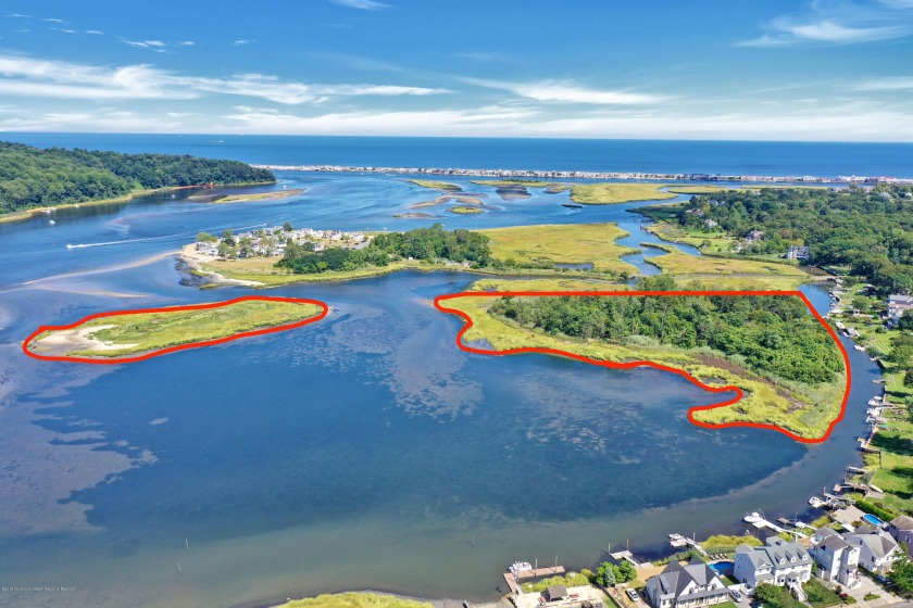 ISLANDS IN THE NAVESINK RIVER! Yes, you read it correctly - Beach Acreage for sale in Rumson, New Jersey on Beachhouse.com