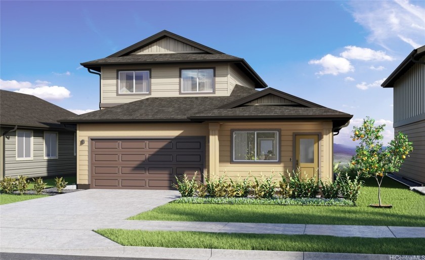 The Kualua Suite 4 bedroom, 3.5 bath floorplan with double - Beach Home for sale in Kapolei, Hawaii on Beachhouse.com