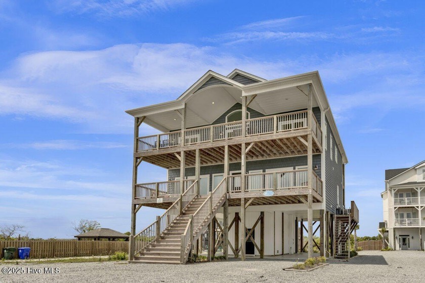 Welcome to this stunning fully furnished beach home just steps - Beach Home for sale in North Topsail Beach, North Carolina on Beachhouse.com