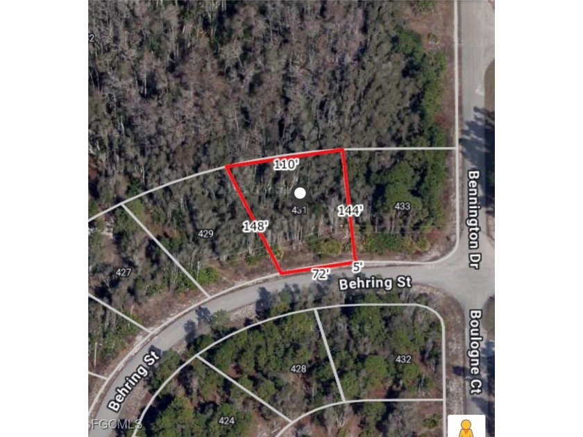 Rarely Available. Great Location, very easy access to SR-82 - Beach Lot for sale in Lehigh Acres, Florida on Beachhouse.com