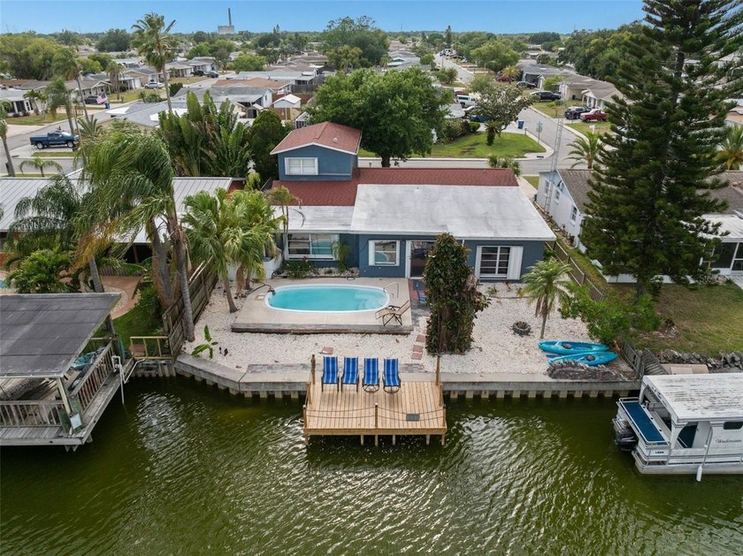 Welcome to this waterfront pool home in the desirable Aloha - Beach Home for sale in Holiday, Florida on Beachhouse.com