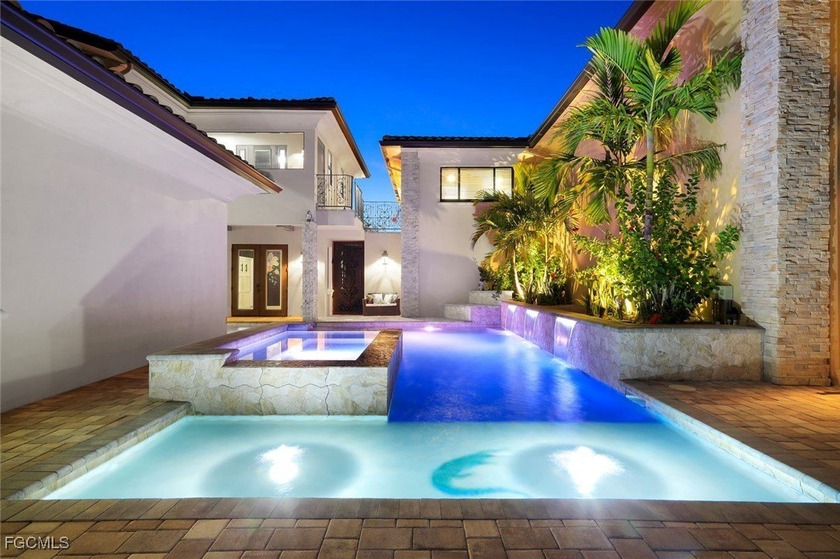 Welcome to a truly one-of-a-kind custom-built waterfront estate - Beach Home for sale in Cape Coral, Florida on Beachhouse.com