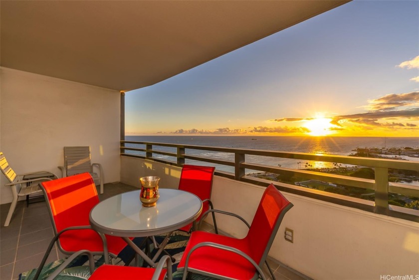 NEW PRICE!!! Stunning sunset and ocean views await you at this - Beach Condo for sale in Honolulu, Hawaii on Beachhouse.com
