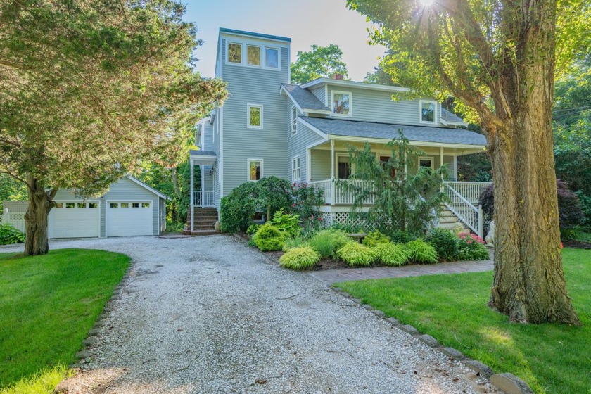 This custom-built home on a .9 acre lot is nicely set back from - Beach Home for sale in Eastham, Massachusetts on Beachhouse.com