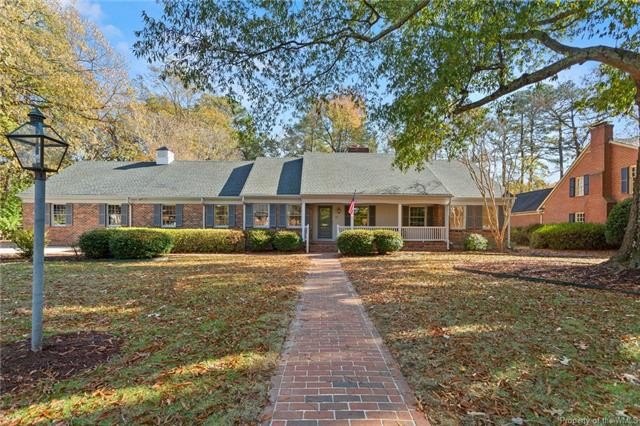 Greeted by large covered porch and enter a slate foyer. 2 wood - Beach Home for sale in Newport News, Virginia on Beachhouse.com