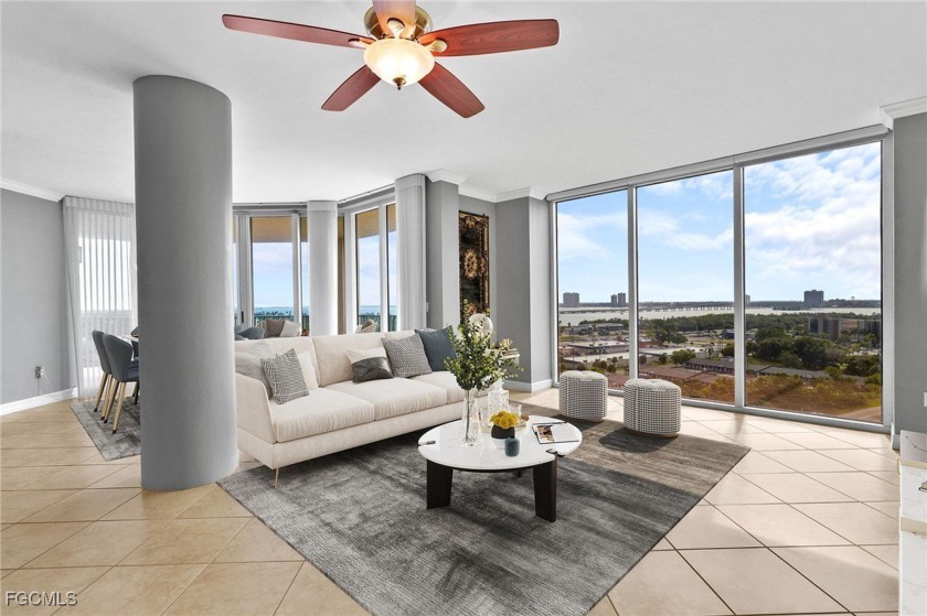 Major WOW factor! Spectacular Panoramic View! Over 180 degrees - Beach Condo for sale in North Fort Myers, Florida on Beachhouse.com