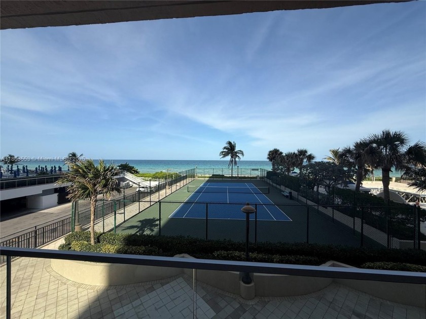 Beautiful direct ocean views from this updated corner unit in - Beach Condo for sale in Hallandale Beach, Florida on Beachhouse.com