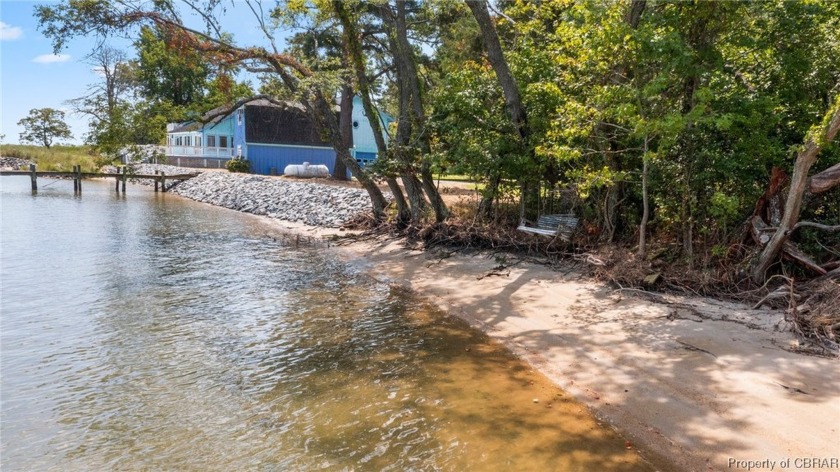 Live where others vacation! This property has 560 ft. of sandy - Beach Home for sale in Kilmarnock, Virginia on Beachhouse.com