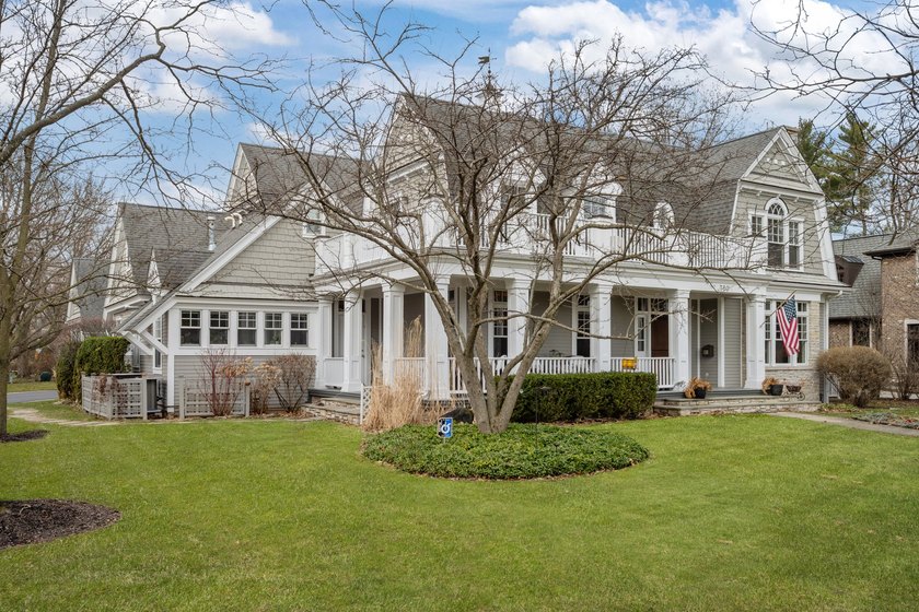 Built in 2005, this stone and Hardie Board estate showcases *New - Beach Home for sale in Glencoe, Illinois on Beachhouse.com