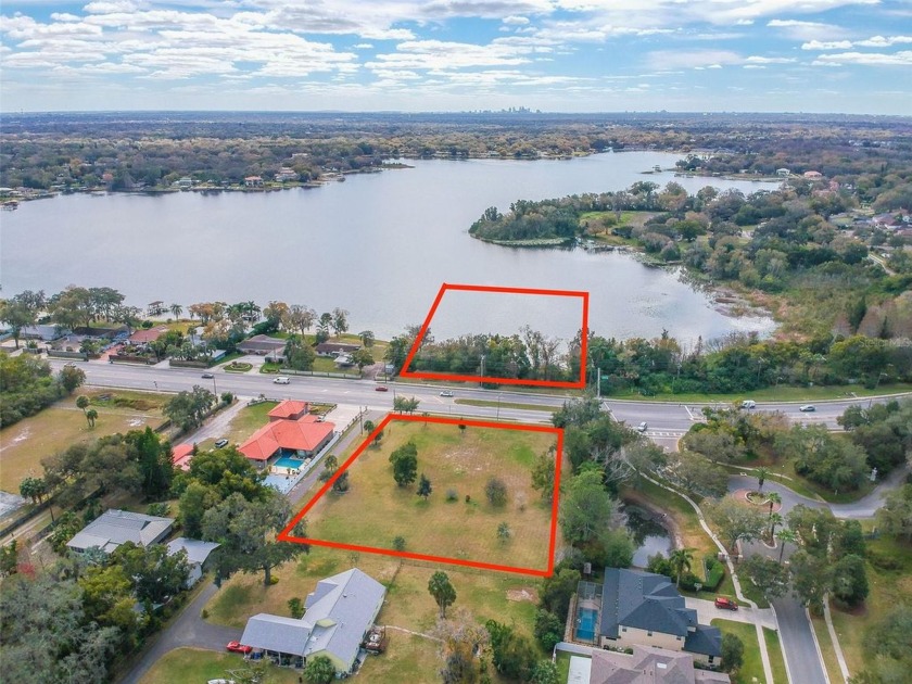 Build your dream house or family compound on this rare Lake - Beach Acreage for sale in Tampa, Florida on Beachhouse.com