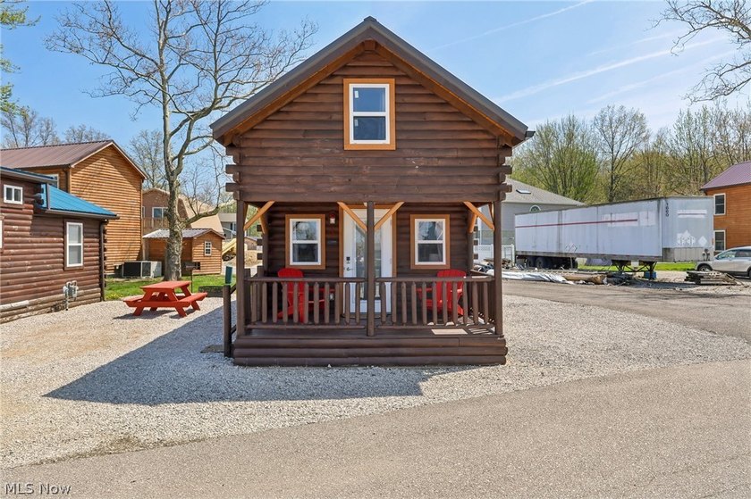 Welcome to Eagle Nest Cabin, a charming log cabin cottage - Beach Condo for sale in Ashtabula, Ohio on Beachhouse.com
