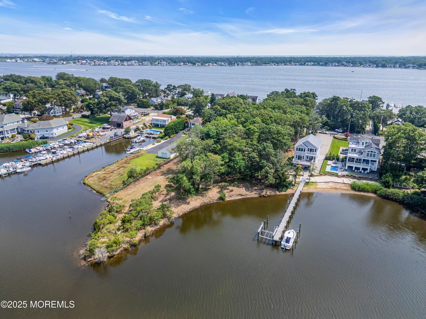 Rare 80' x 468' waterfront lot with riparian grant. Located on - Beach Lot for sale in Brick, New Jersey on Beachhouse.com