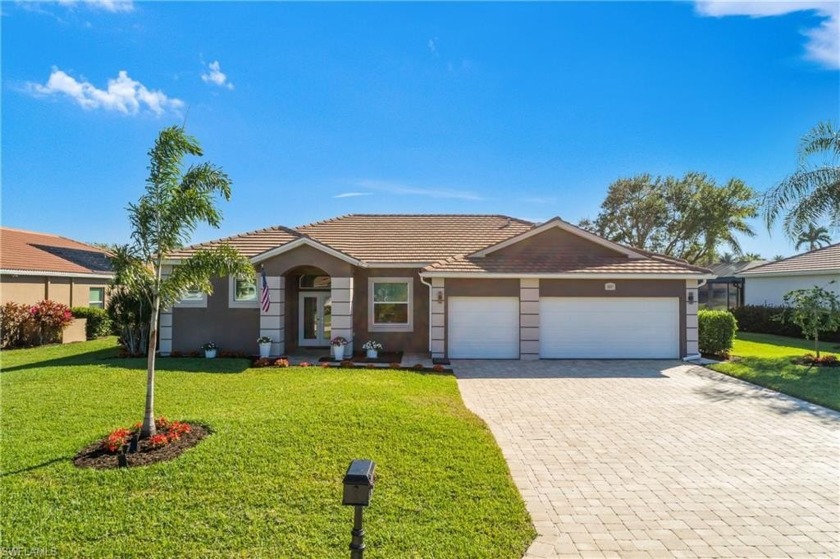 Enjoy the outstanding view of the lovely salt water pool and - Beach Home for sale in Naples, Florida on Beachhouse.com