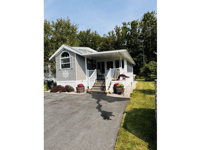 Experience relaxing coastal living with this charming 2016 park - Beach Home for sale in Old Orchard Beach, Maine on Beachhouse.com