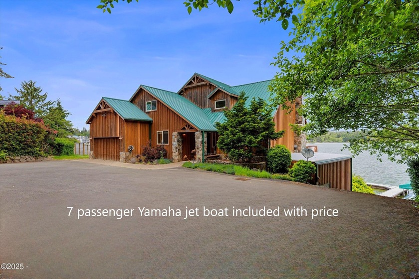 7 passenger Yamaha jet boat with accessories, as well as a canoe - Beach Home for sale in Otis, Oregon on Beachhouse.com