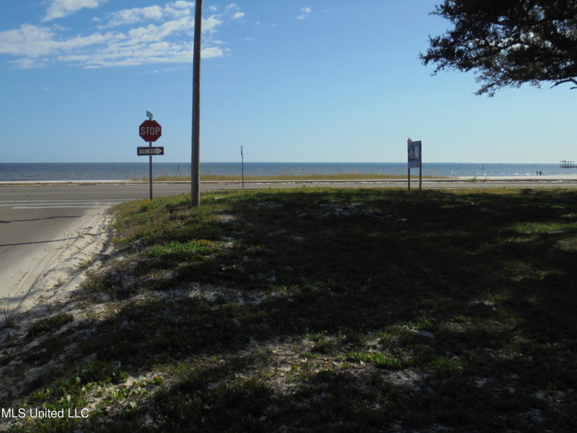 A LARGE CORNER LOT (17,460 SQUARE FEET) WITH A BEAUTIFUL VIEW OF - Beach Lot for sale in Long Beach, Mississippi on Beachhouse.com