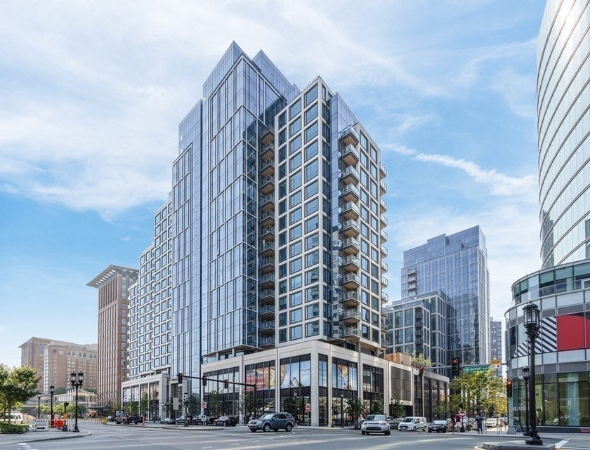 Sitting on the 6th floor of the new Echelon Seaport, this luxury - Beach Condo for sale in Boston, Massachusetts on Beachhouse.com