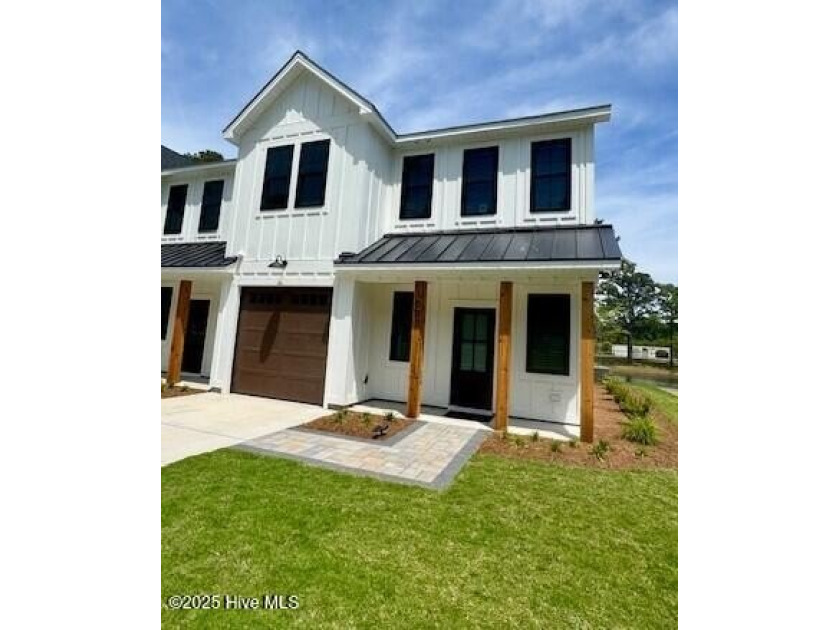 New construction, End townhome overlooking the Lake and Hole 1 - Beach Townhome/Townhouse for sale in Cape Carteret, North Carolina on Beachhouse.com