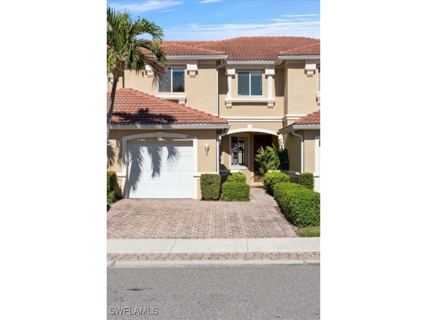 Welcome home to this charming waterfront townhome featuring 3 - Beach Townhome/Townhouse for sale in Cape Coral, Florida on Beachhouse.com