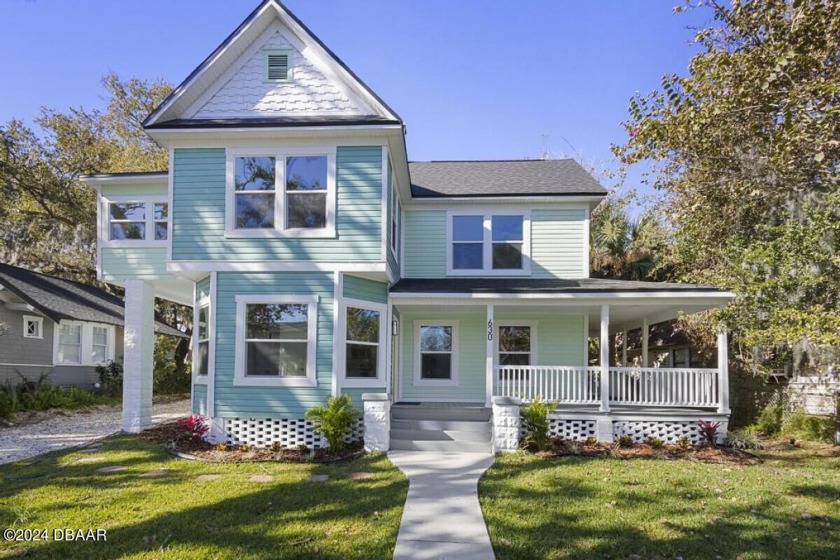 Step into a beautifully restored QUEEN ANNE style historic home - Beach Home for sale in Daytona Beach, Florida on Beachhouse.com