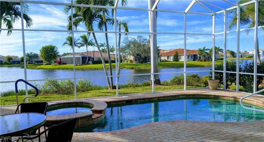 Rarely listed and very desirable Malibu model with heated pool - Beach Home for sale in Fort Myers, Florida on Beachhouse.com