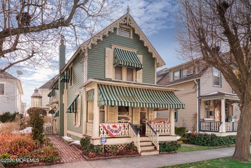 Nestled in the heart of beautiful Ocean Grove , this charming 2 - Beach Home for sale in Ocean Grove, New Jersey on Beachhouse.com