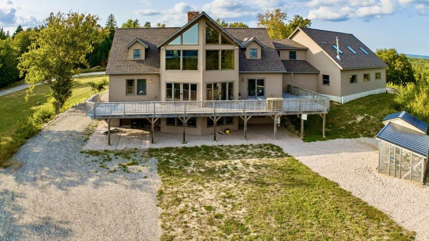 From the expansive wrap-around deck, enjoy sweeping vistas of - Beach Home for sale in Marshfield, Maine on Beachhouse.com