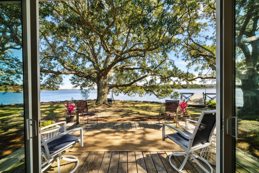 Imagine sitting on your deck under the spreading oaks at dawn - Beach Home for sale in Johns Island, South Carolina on Beachhouse.com