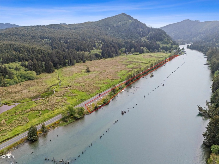 A riverfront parcel on the Siletz River with approximately 2.43 - Beach Acreage for sale in Lincoln City, Oregon on Beachhouse.com