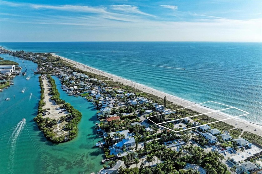 An exclusive opportunity to acquire two premier Gulf Front - Beach Lot for sale in Nokomis, Florida on Beachhouse.com