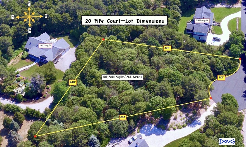 Fife Court is a unique enclave consisting of four 1-acre - Beach Lot for sale in Eastham, Massachusetts on Beachhouse.com