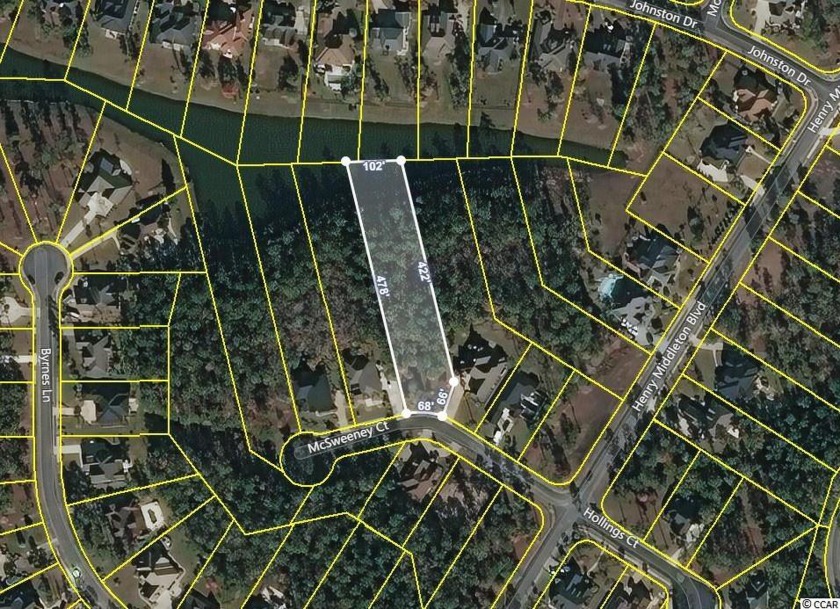 Large lot inside the gated waterway community of Cypress River - Beach Lot for sale in Myrtle Beach, South Carolina on Beachhouse.com