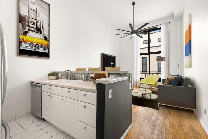 Step into Modern Style in this coveted Top floor 1 Bedroom - Beach Condo for sale in Weehawken, New Jersey on Beachhouse.com