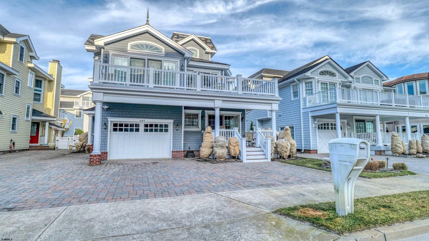 This spectacular beach block home is only the third house from - Beach Home for sale in Longport, New Jersey on Beachhouse.com