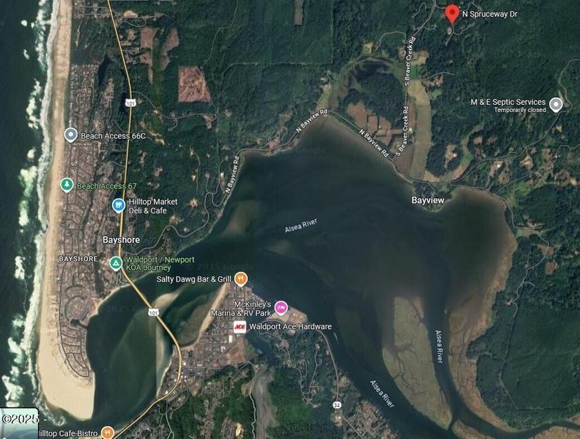 Your FOREST BY THE SEA (actual definition of 'Waldport') awaits! - Beach Acreage for sale in Waldport, Oregon on Beachhouse.com