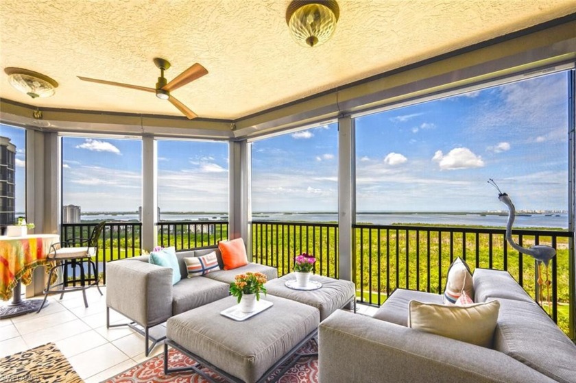 Panoramic views from this 19th Floor corner Penthouse at - Beach Condo for sale in Estero, Florida on Beachhouse.com